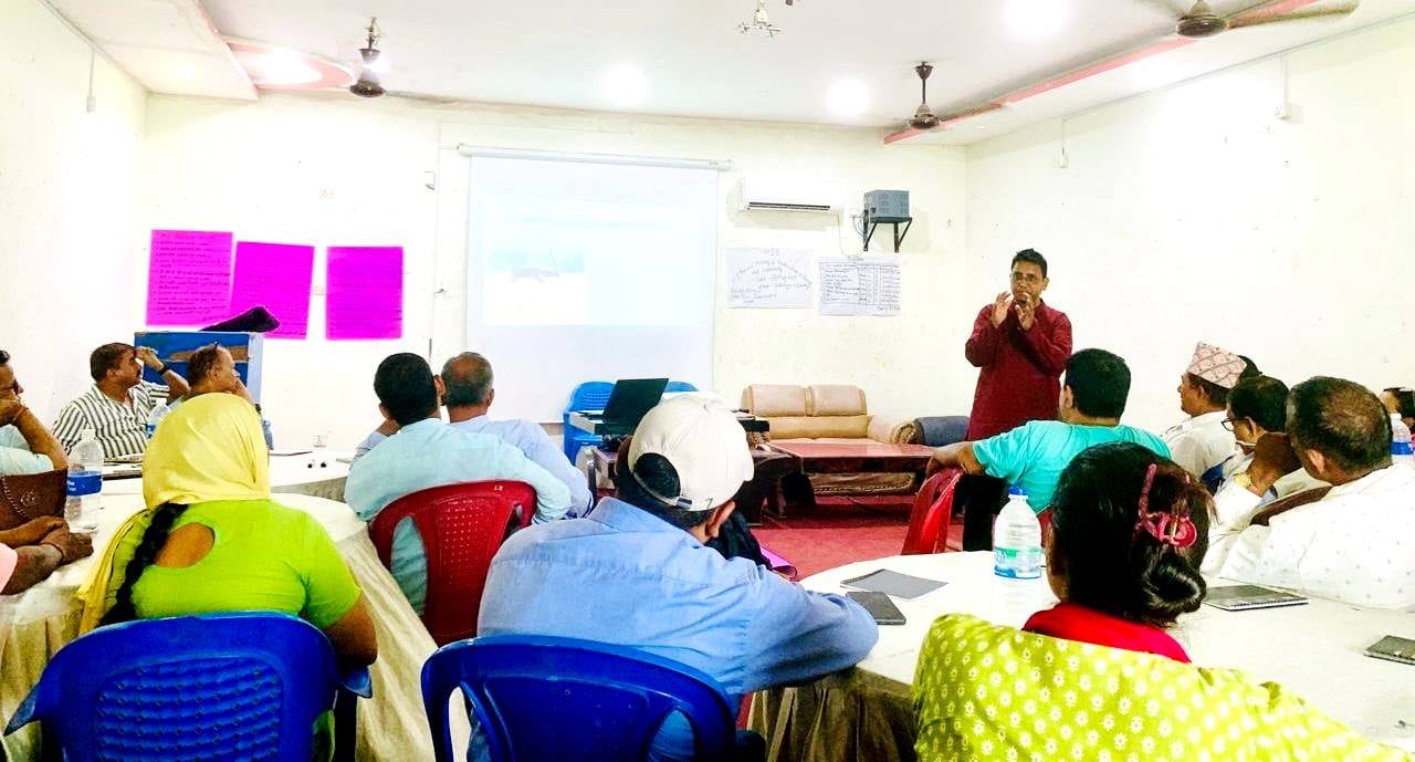 गुणस्तरीय शिक्षाका लागि शक्षक,अभिभावक र समुदायको अभिमूखिकरण