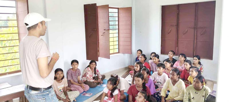 किशोरी सशक्तीकरणकालागि बाँके युनेस्को क्लबको पहल निरन्तर