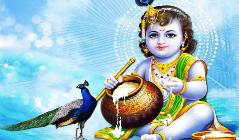 श्रीकृष्ण जन्माष्टमी पर्व भगवान् श्रीकृष्णको पूजा आराधना गरी हर्षाेल्लासपूर्वक मनाइँदै