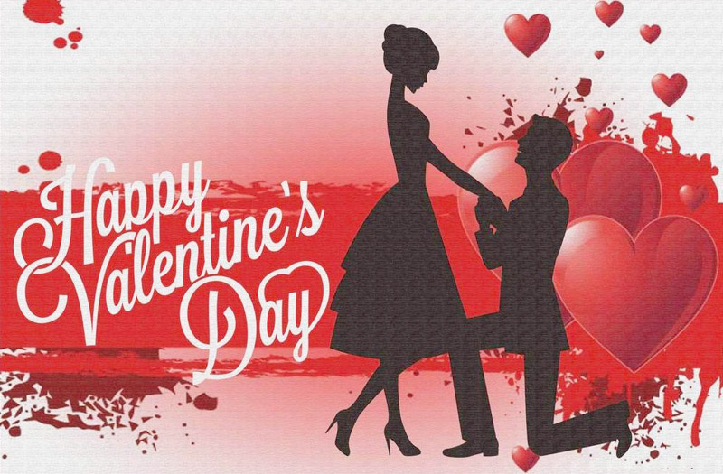 आज भ्यालेन्टाइन डे मनाइँदै