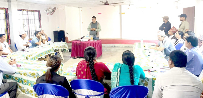 कक्षाकोठामा लैंगिक विभेद न्यूनीकरण तथा समावेशीकरणका लागि शिक्षकलाई बिशेष तालिम