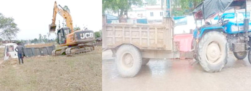 माटो र नदिजन्य प्रदार्थ उत्खनन तथा ढुवानी गर्ने सवारी साधन नियन्त्रणमा
