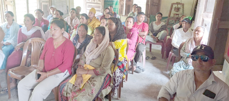 सुरक्षित बैदेशिक रोजगार सम्वन्धी समुदायस्तरिय अभिमुखीकरण